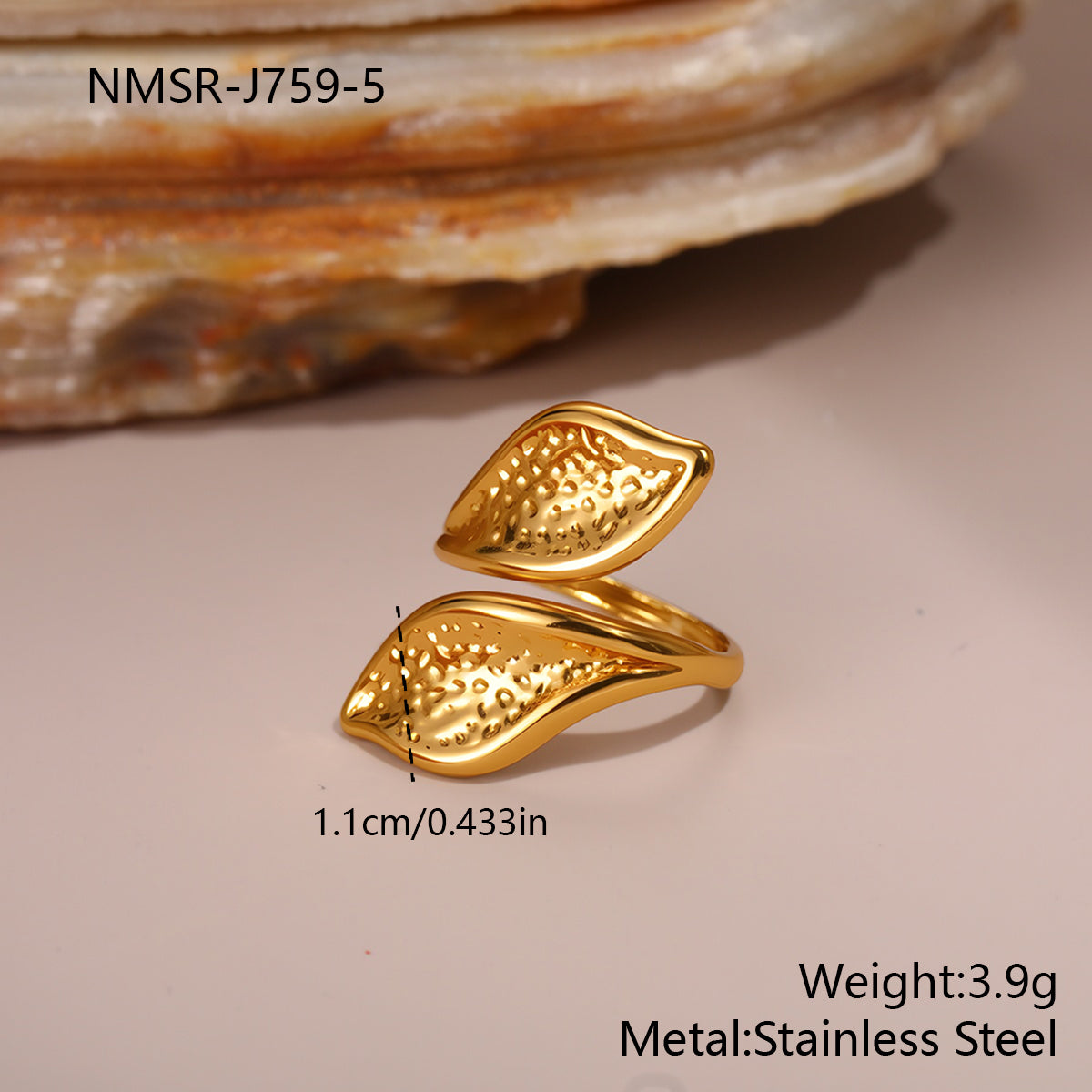 Leaf Adjustable Ring